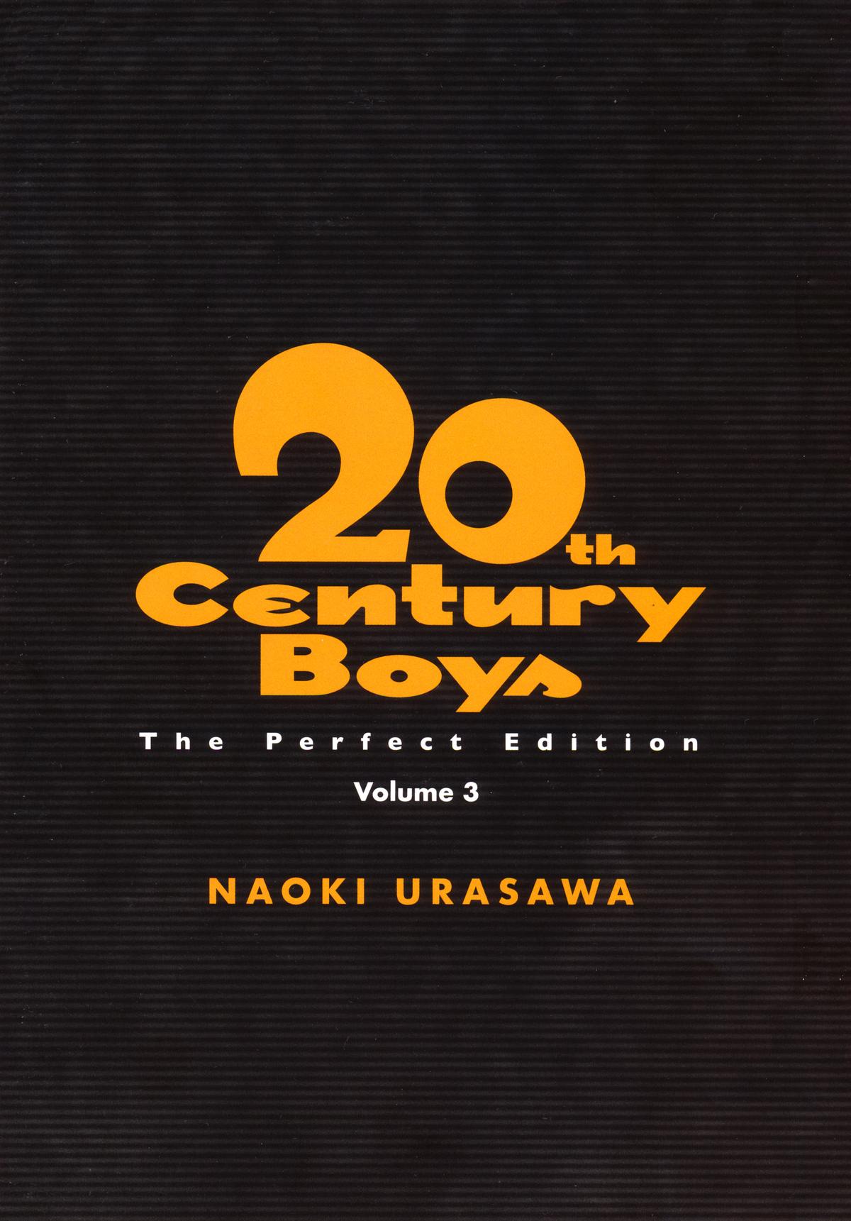 Read 20th Century Boys Manga Online