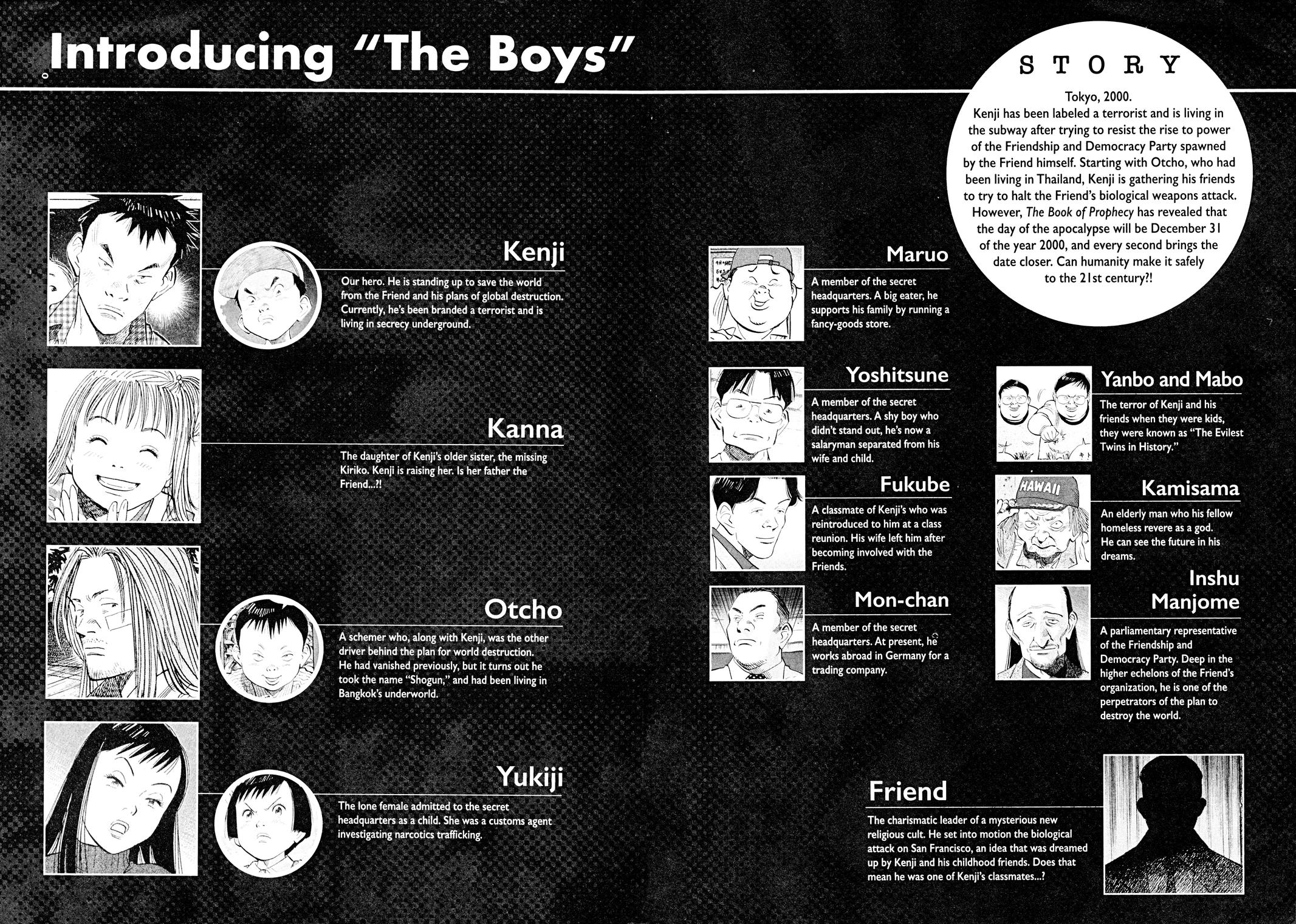 Read 20th Century Boys Manga Online