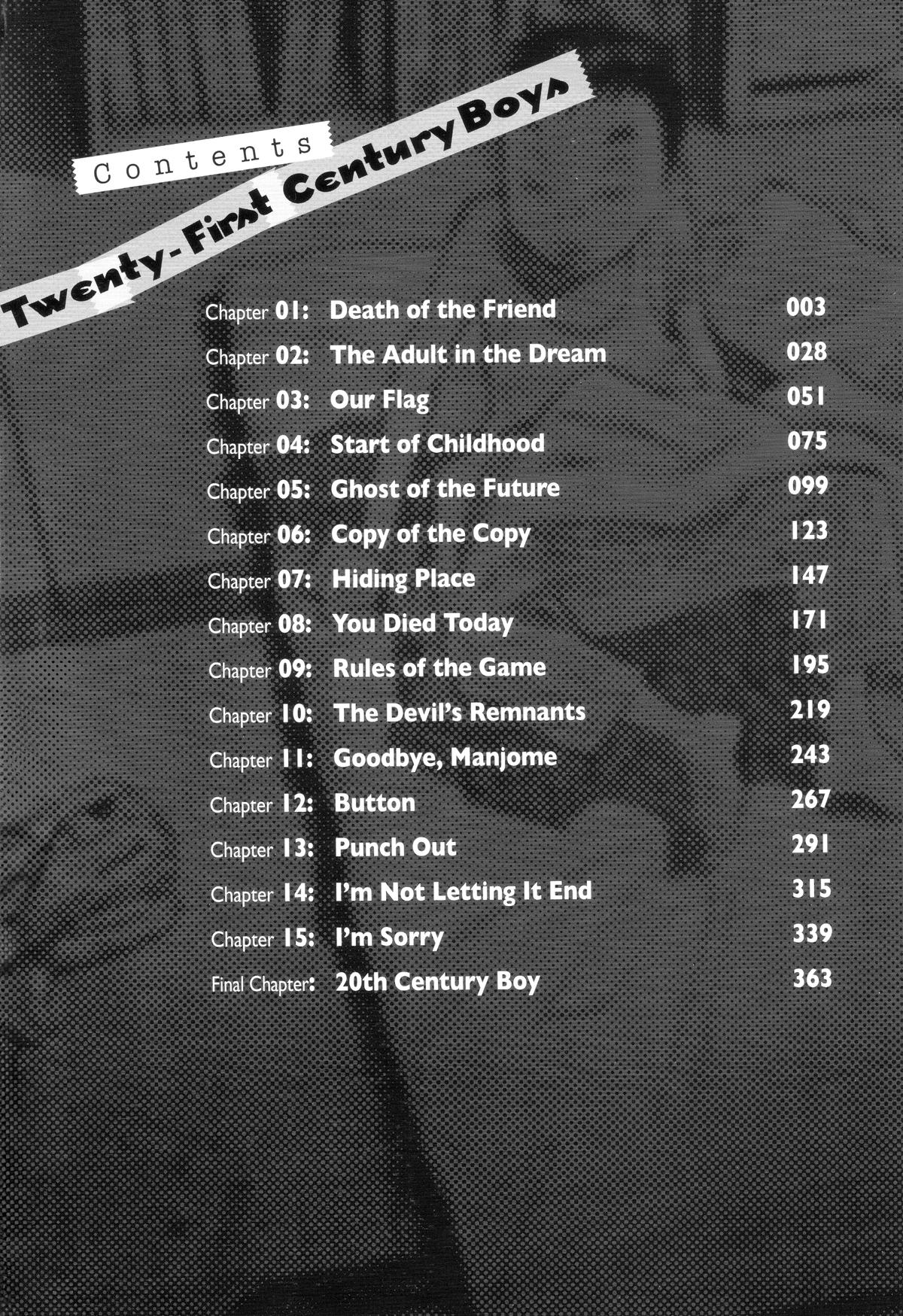 Read 21st Century Boys Manga Online