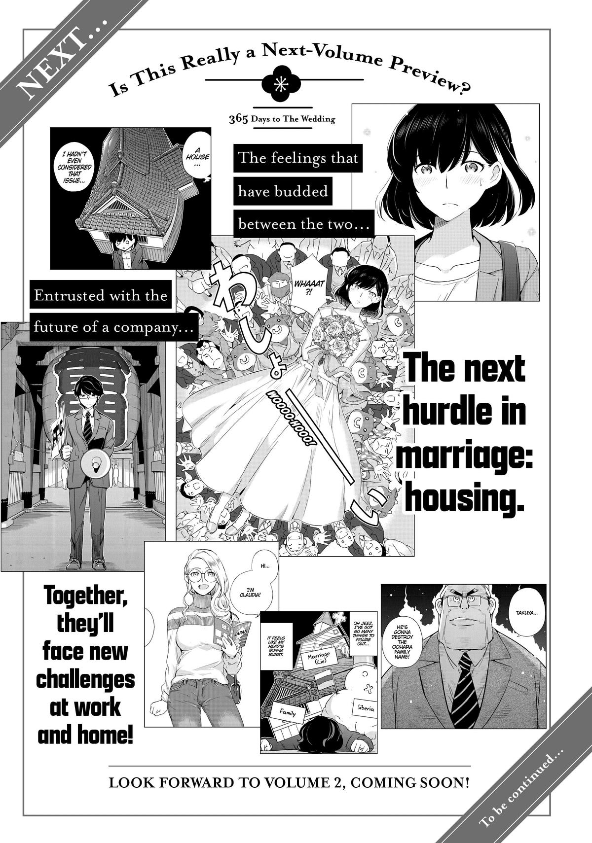 Read 365 Days to the Wedding Manga Online