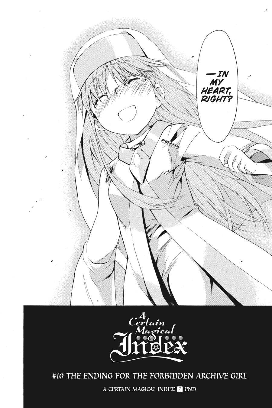 Read A Certain Magical Index Manga Online