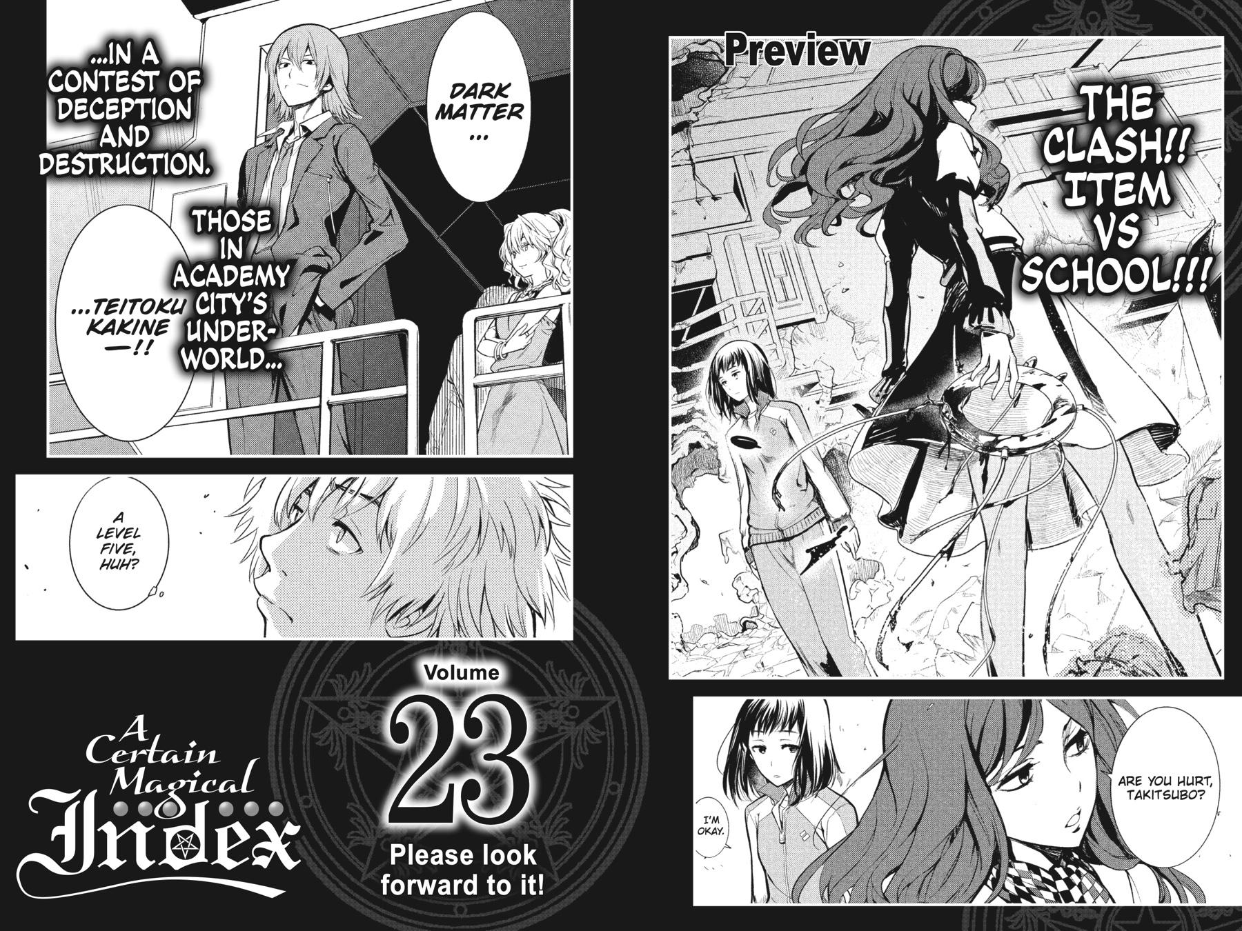 Read A Certain Magical Index Manga Online