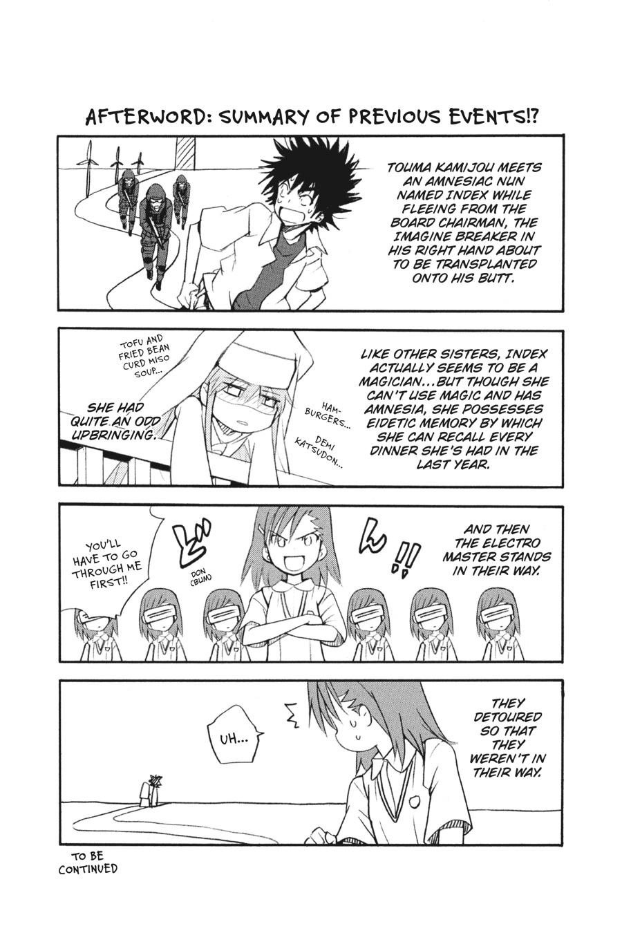 Read A Certain Magical Index Manga Online