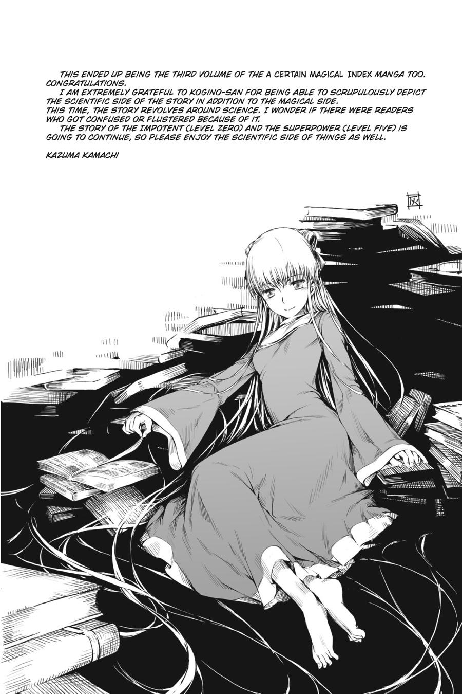 Read A Certain Magical Index Manga Online