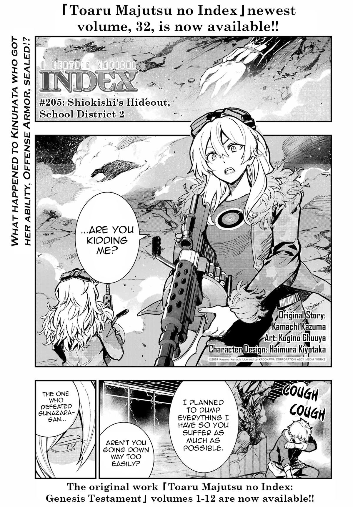 Read A Certain Magical Index Manga Online