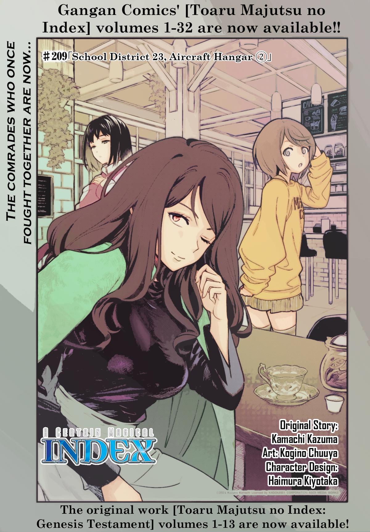 Read A Certain Magical Index Manga Online