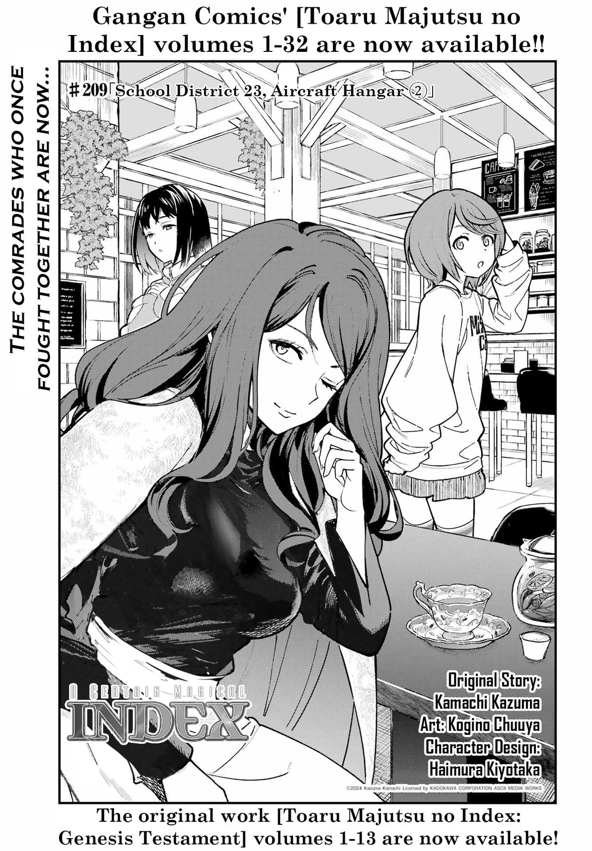 Read A Certain Magical Index Manga Online