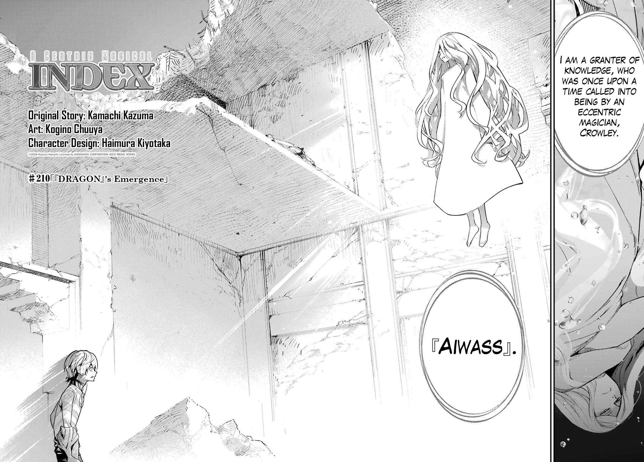Read A Certain Magical Index Manga Online