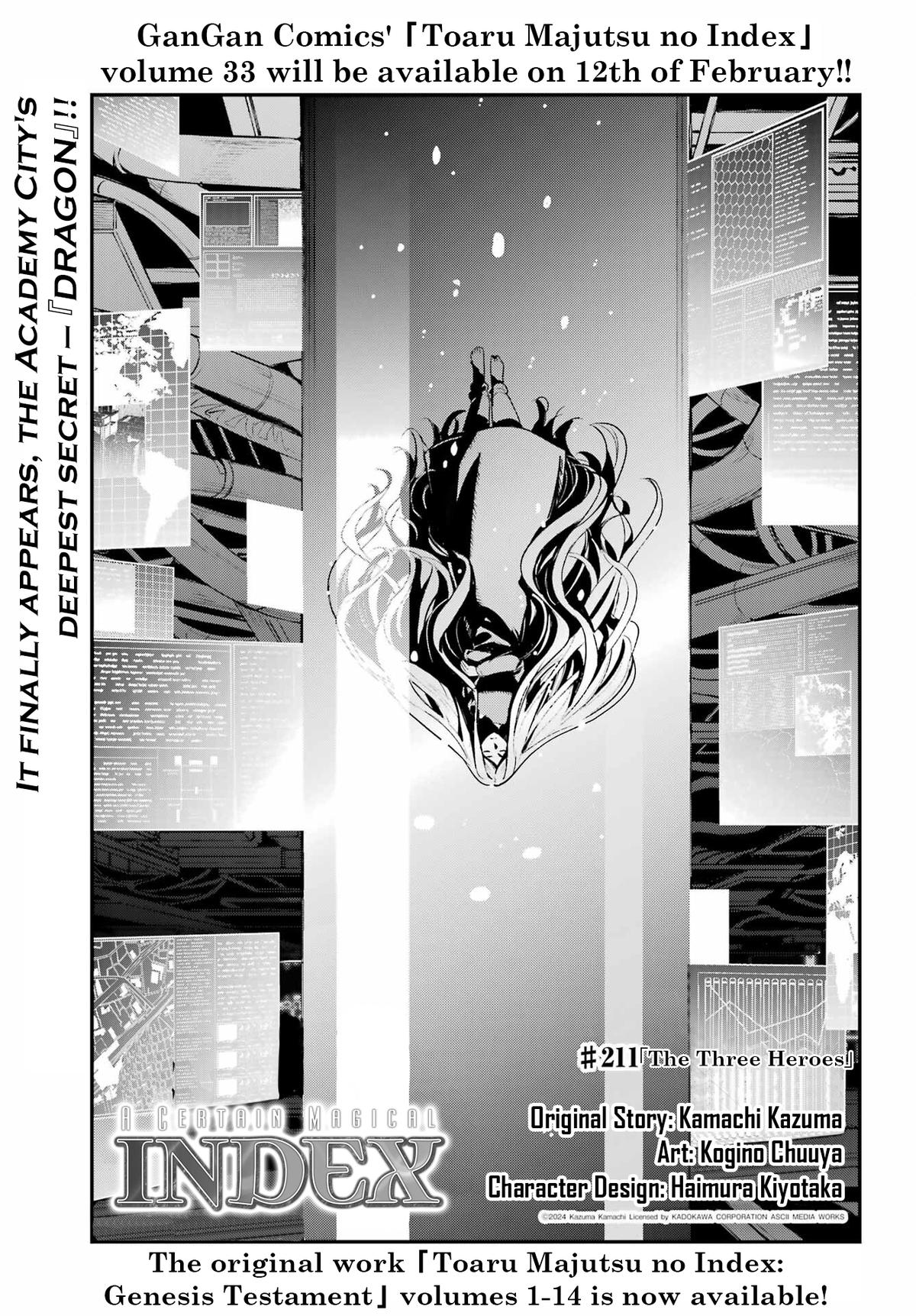 Read A Certain Magical Index Manga Online