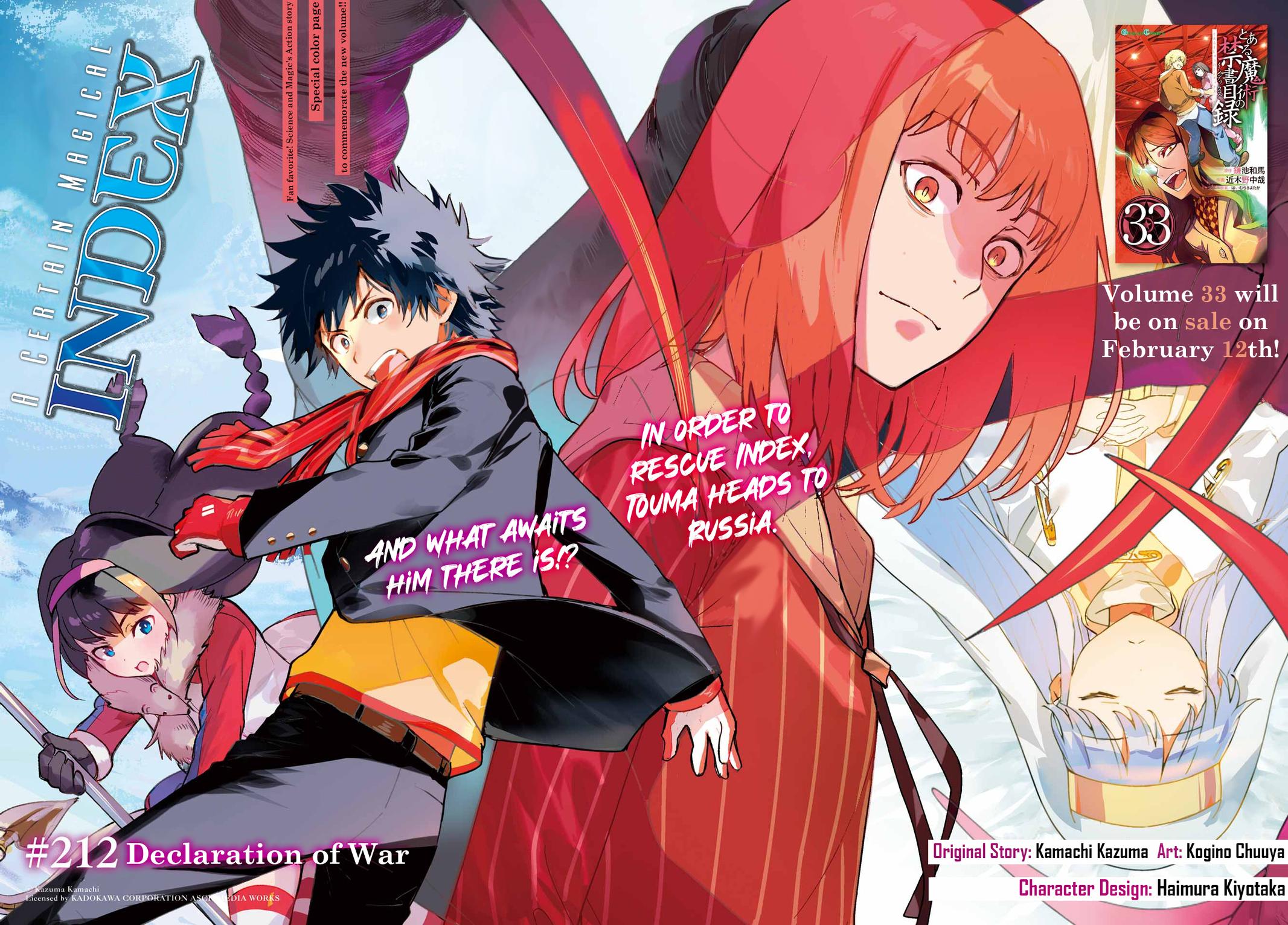 Read A Certain Magical Index Manga Online