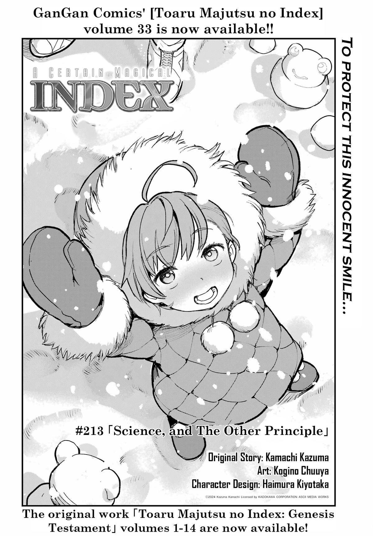 Read A Certain Magical Index Manga Online