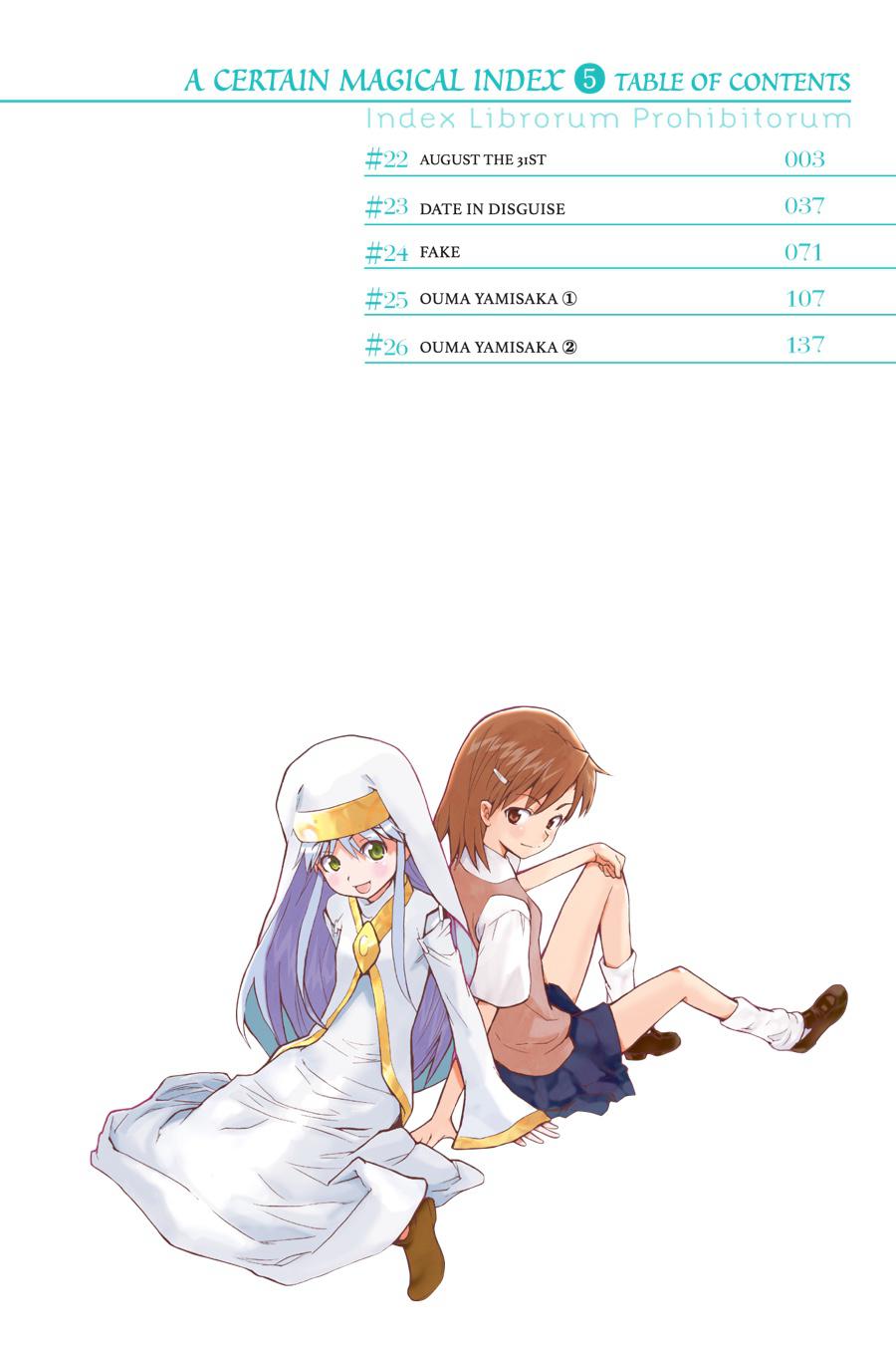 Read A Certain Magical Index Manga Online