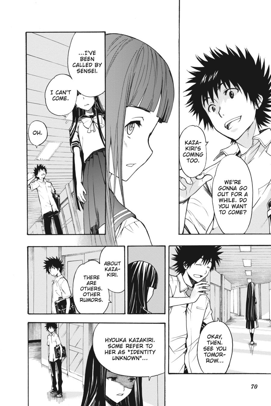 Read A Certain Magical Index Manga Online