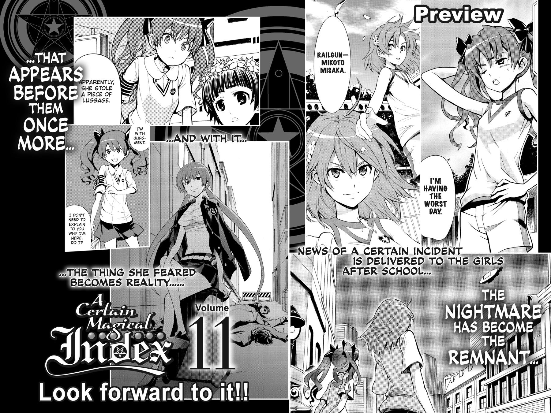 Read A Certain Magical Index Manga Online