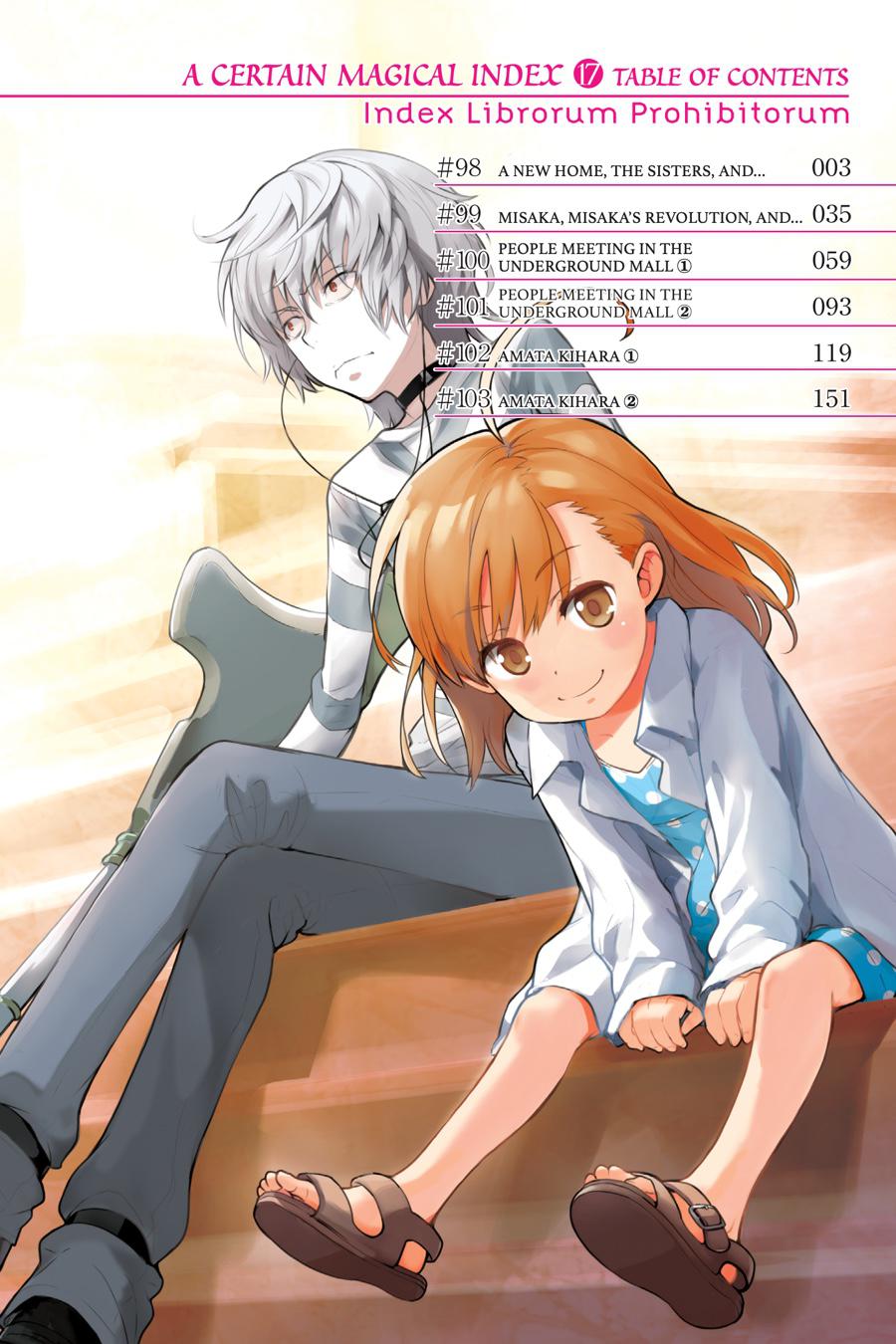 Read A Certain Magical Index Manga Online