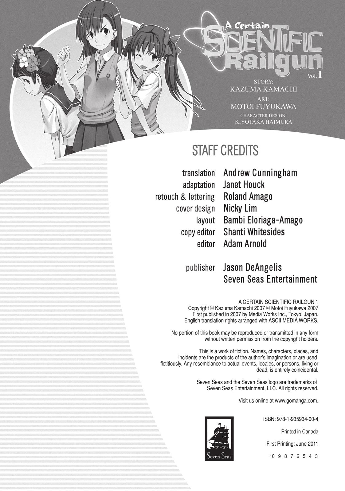 Read A Certain Scientific Railgun Manga Online