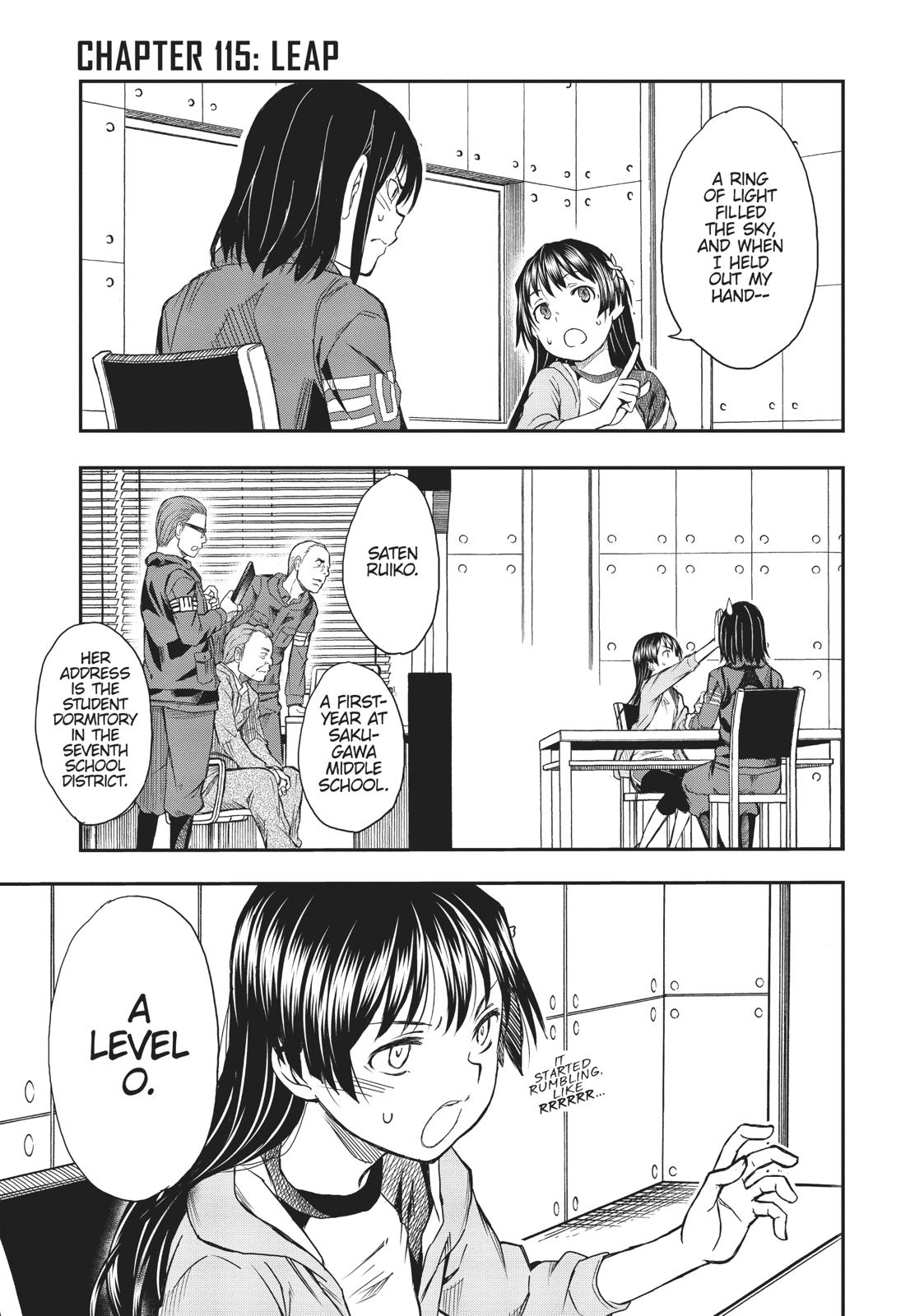 Read A Certain Scientific Railgun Manga Online