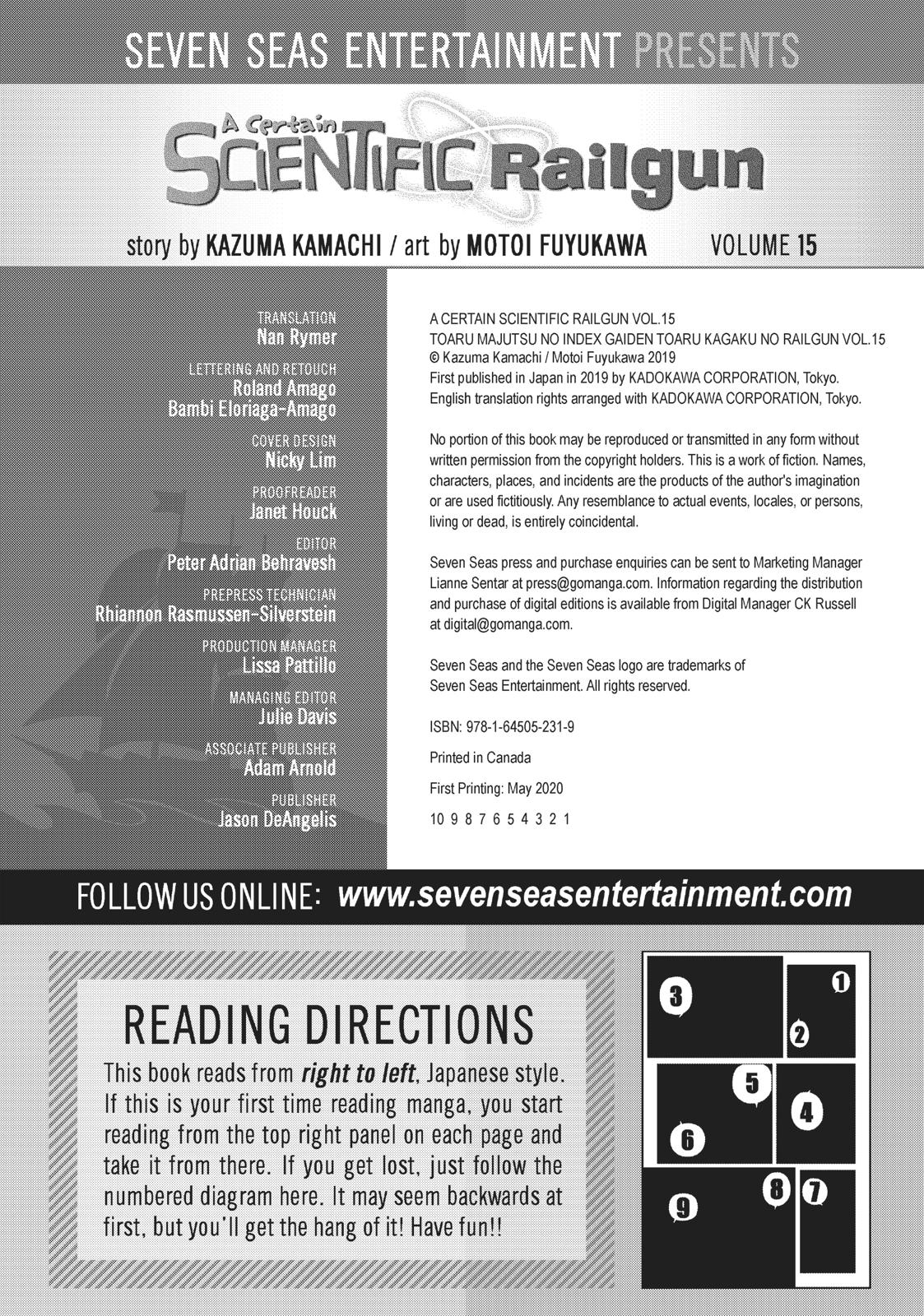 Read A Certain Scientific Railgun Manga Online