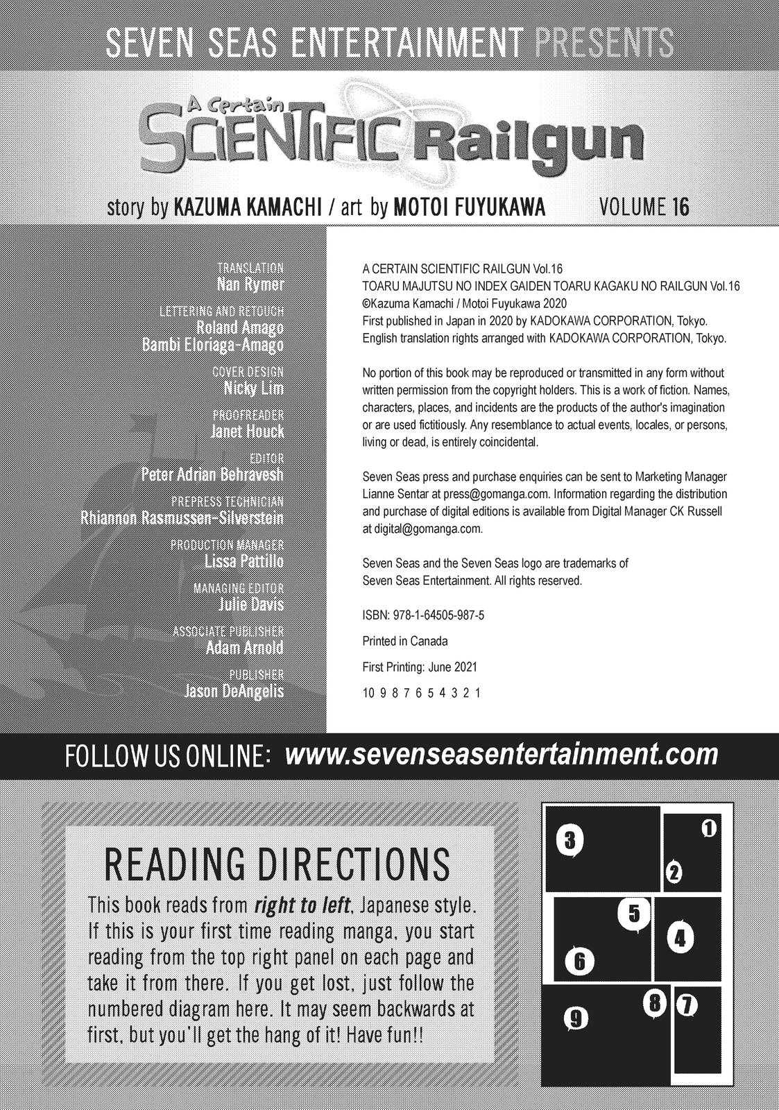 Read A Certain Scientific Railgun Manga Online