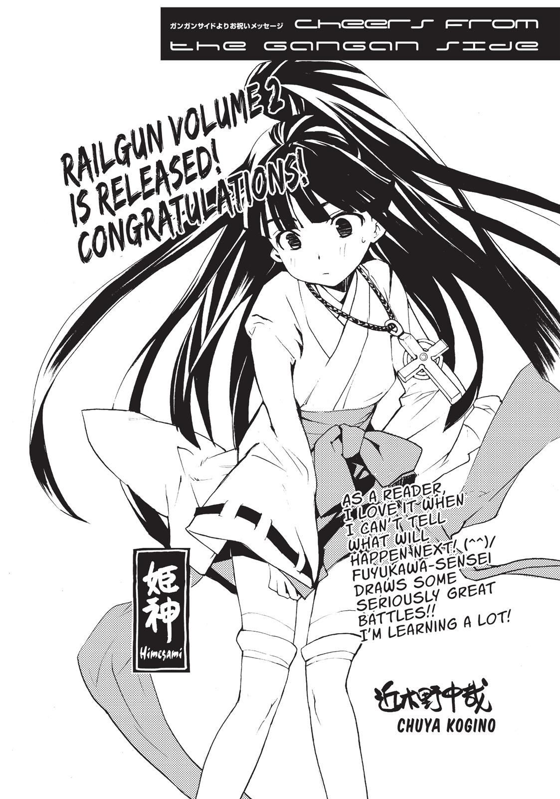 Read A Certain Scientific Railgun Manga Online
