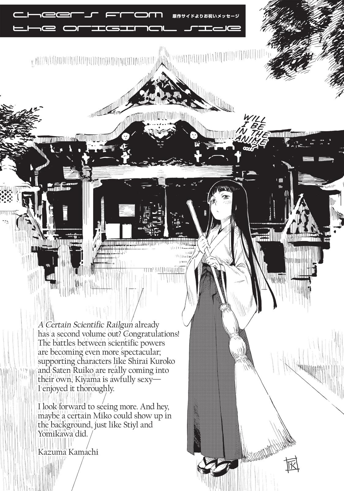 Read A Certain Scientific Railgun Manga Online