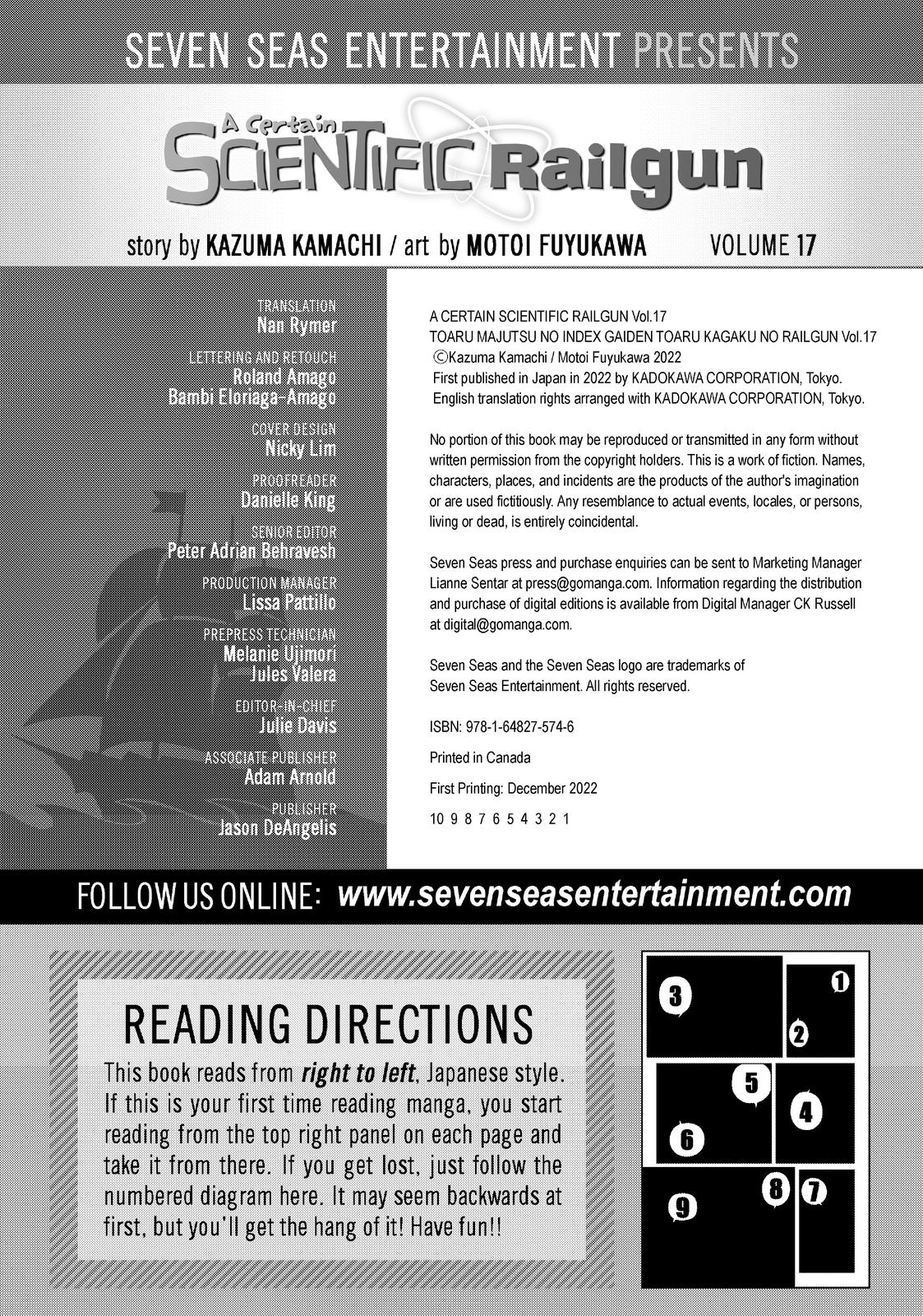 Read A Certain Scientific Railgun Manga Online