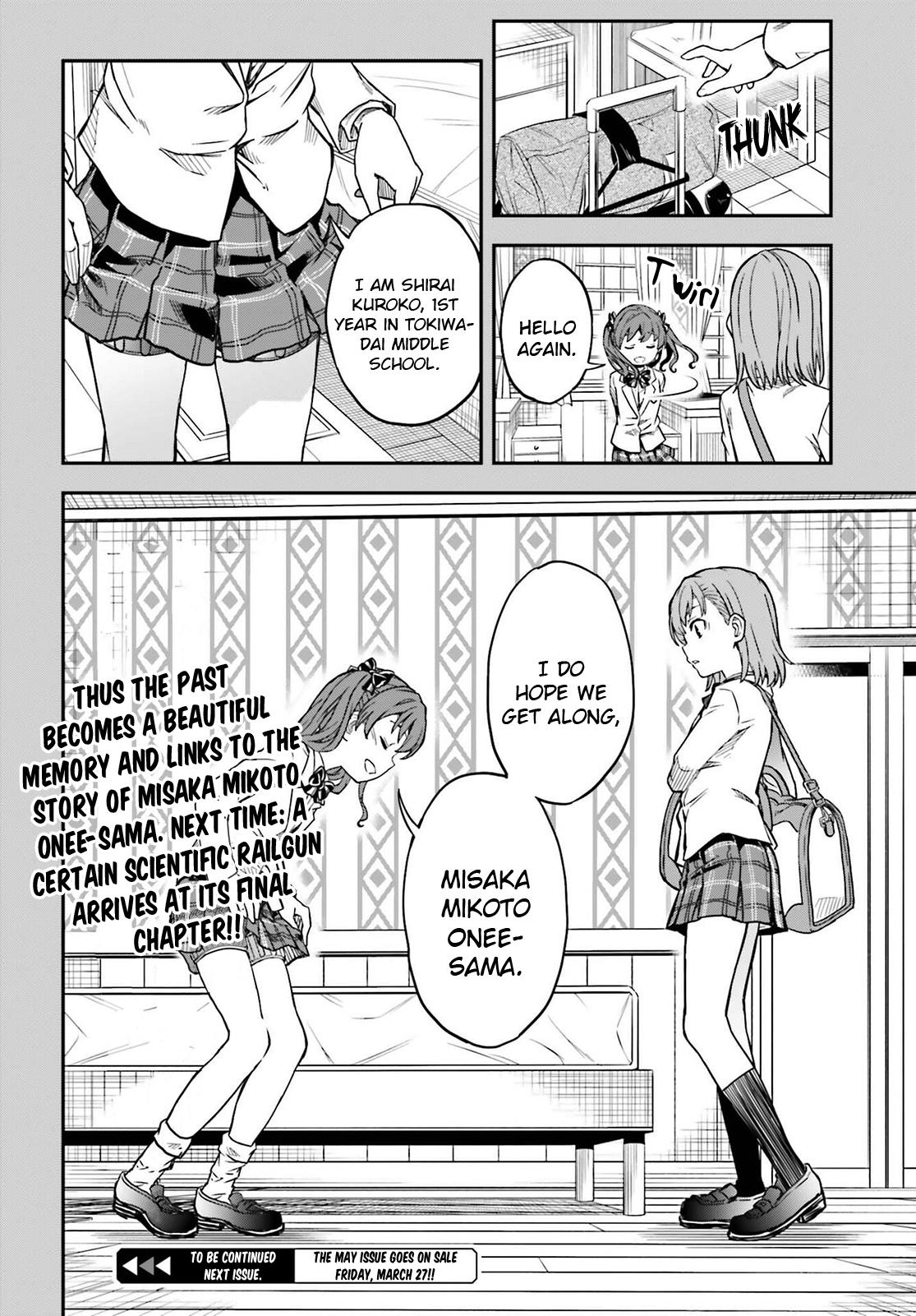Read A Certain Scientific Railgun Manga Online