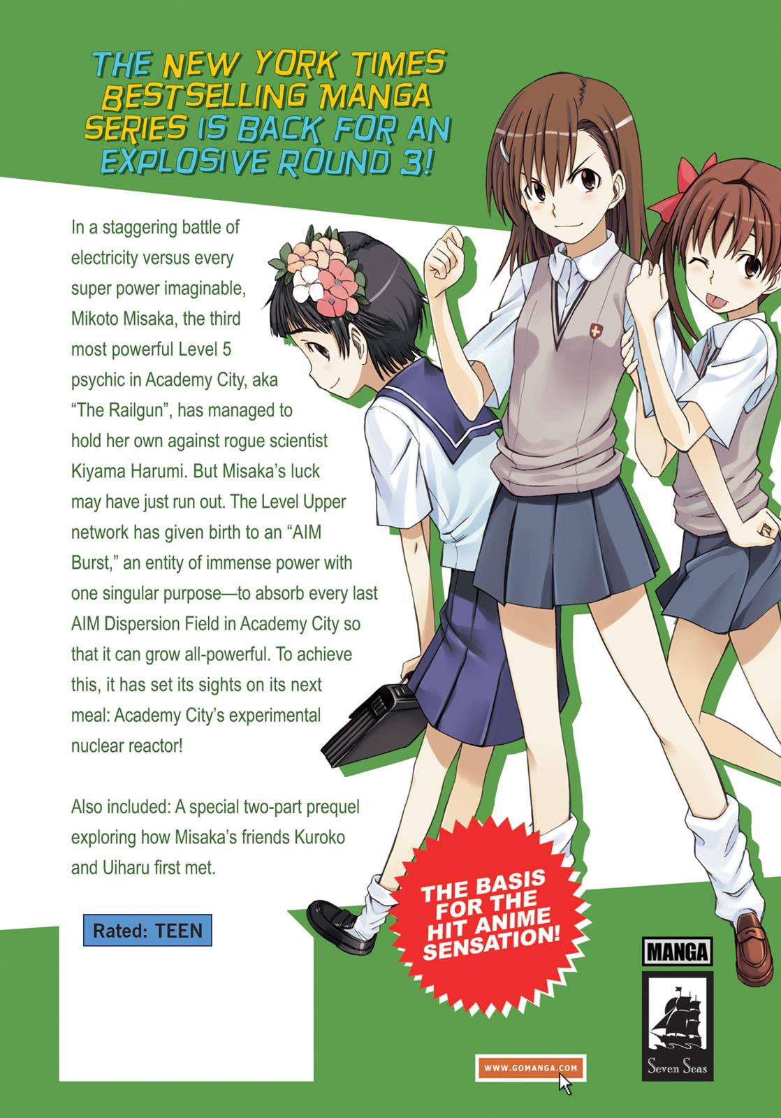 Read A Certain Scientific Railgun Manga Online