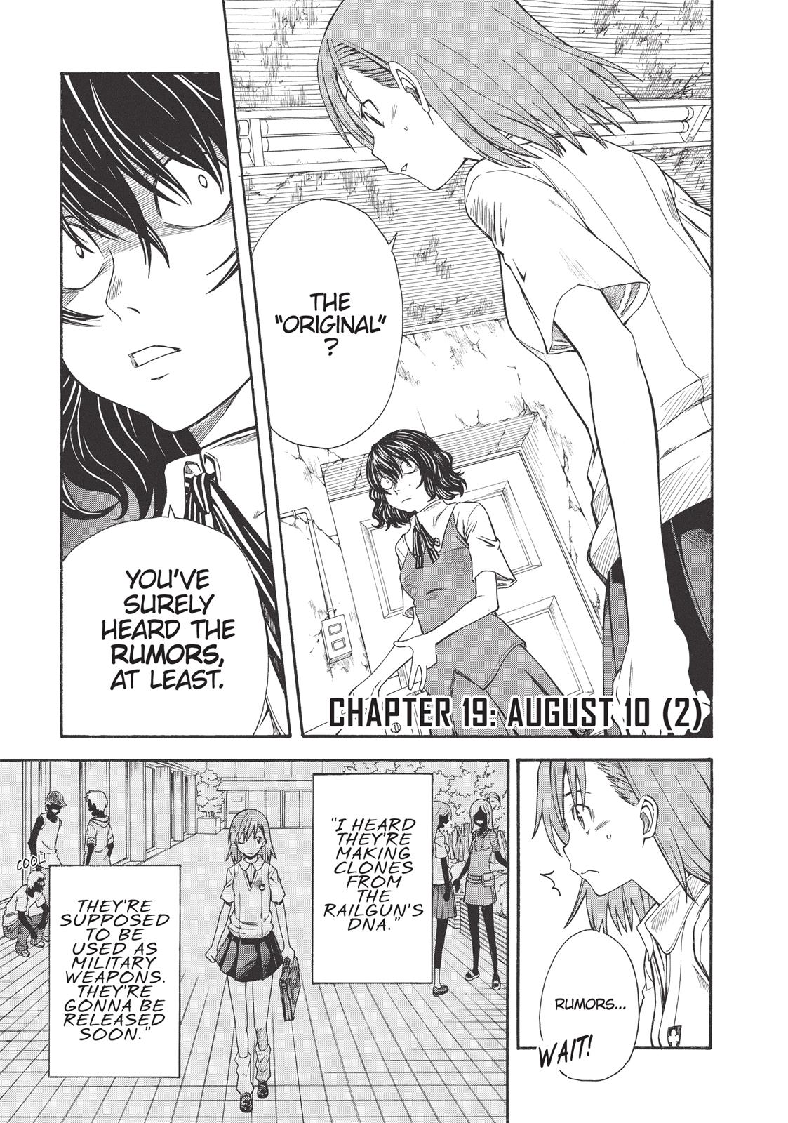 Read A Certain Scientific Railgun Manga Online