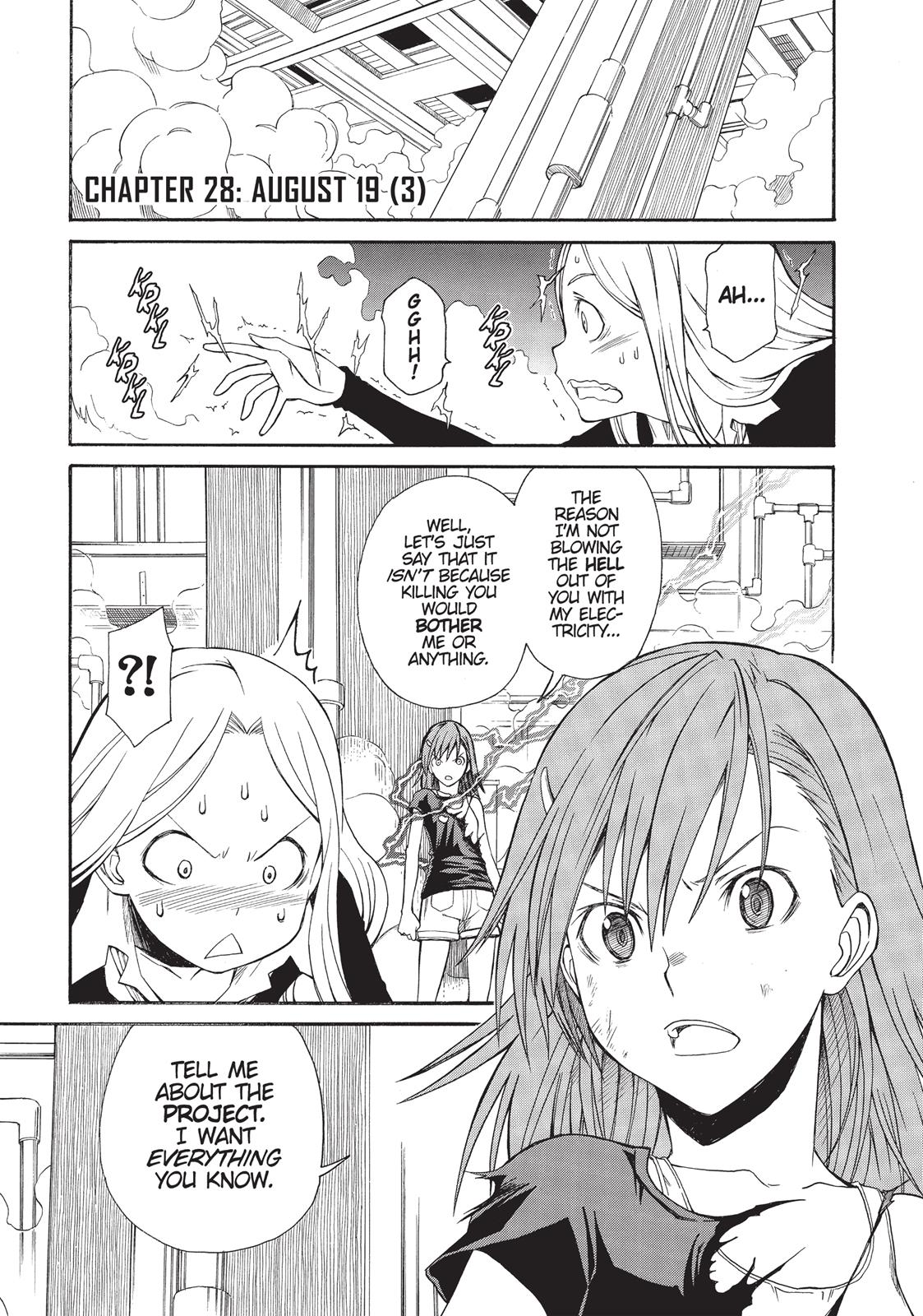 Read A Certain Scientific Railgun Manga Online