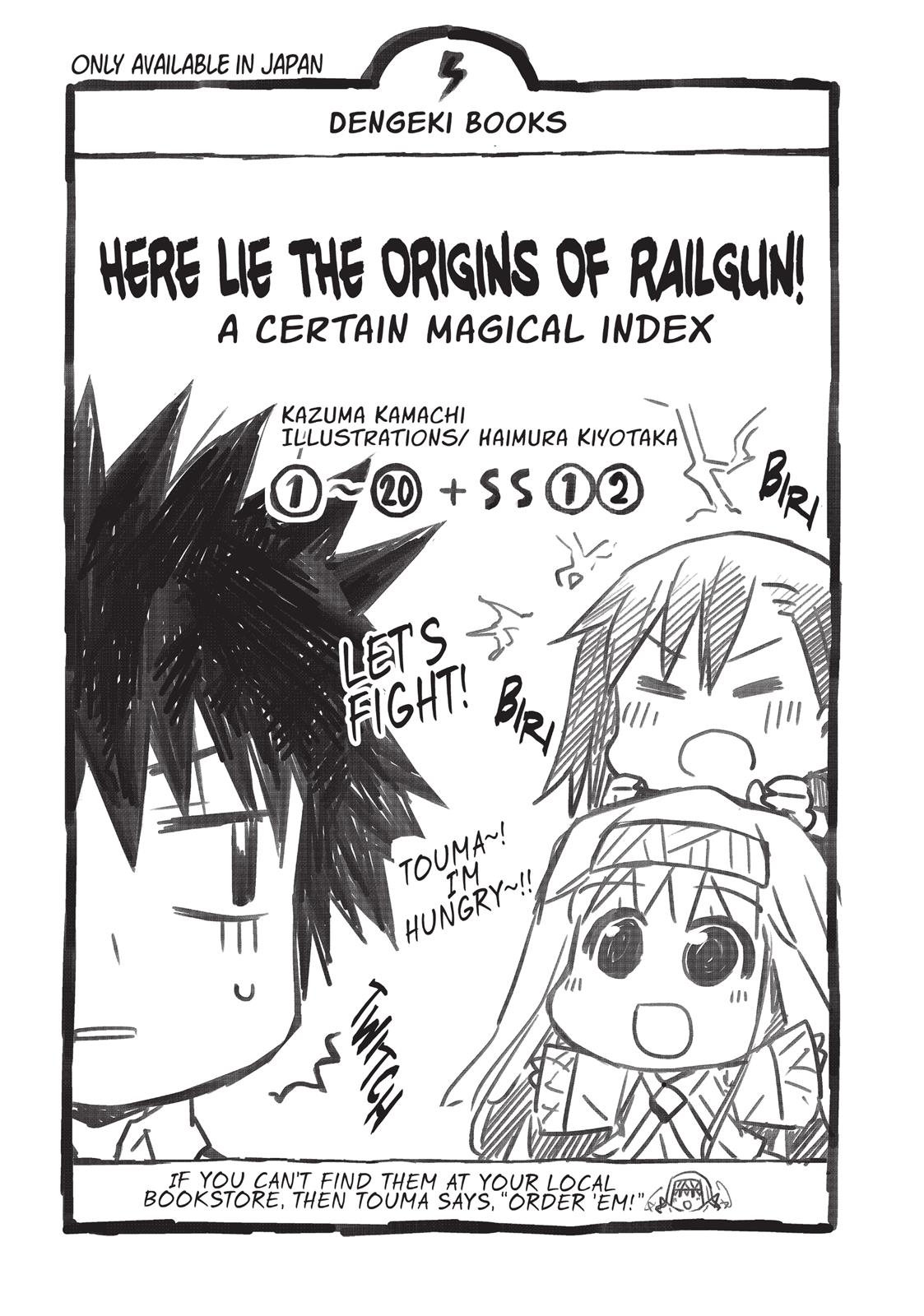 Read A Certain Scientific Railgun Manga Online