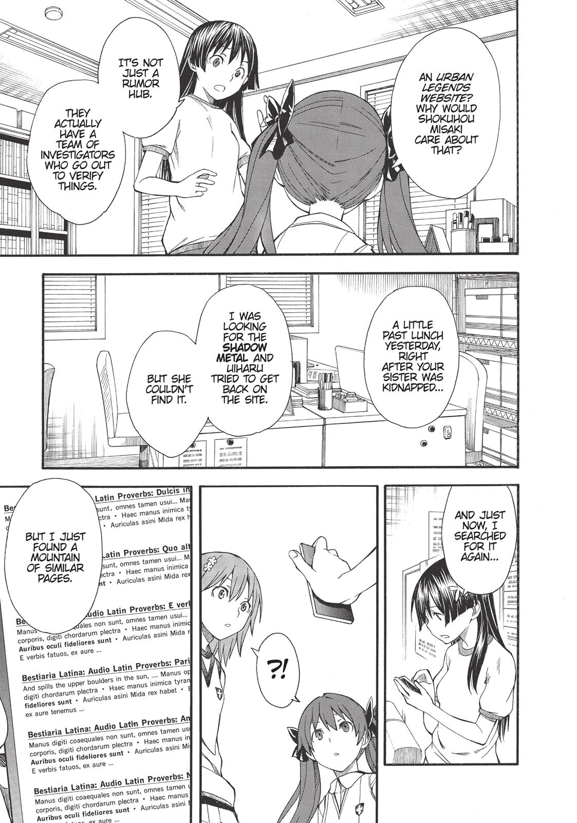 Read A Certain Scientific Railgun Manga Online