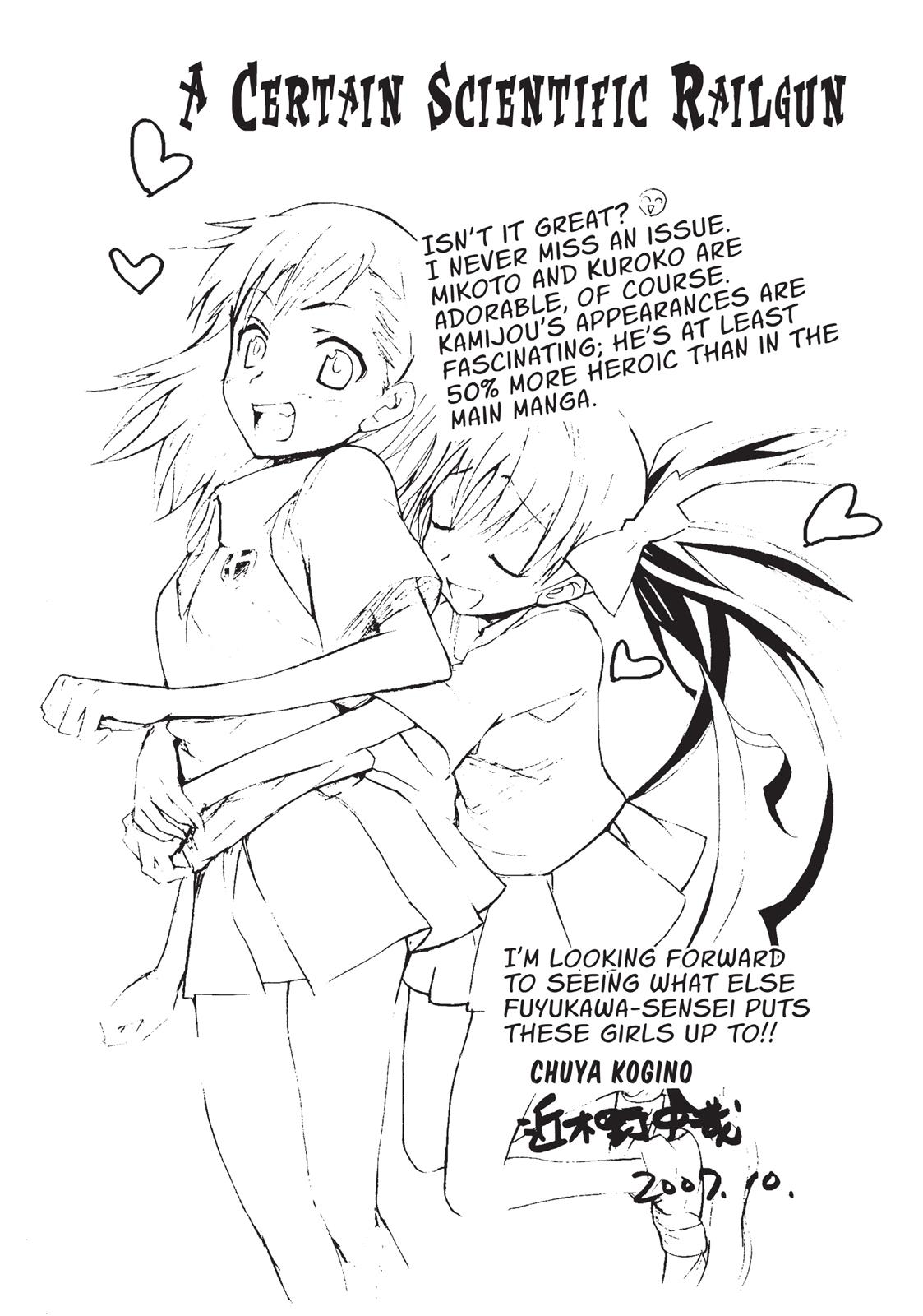 Read A Certain Scientific Railgun Manga Online