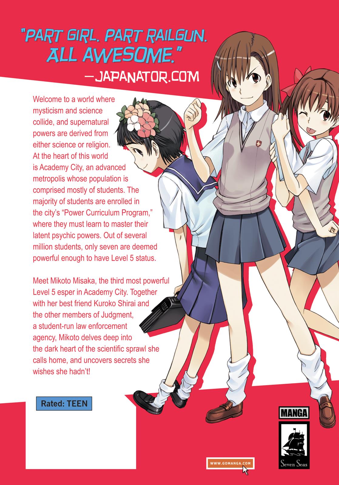 Read A Certain Scientific Railgun Manga Online