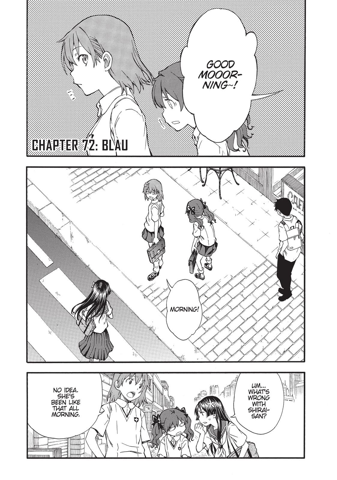 Read A Certain Scientific Railgun Manga Online
