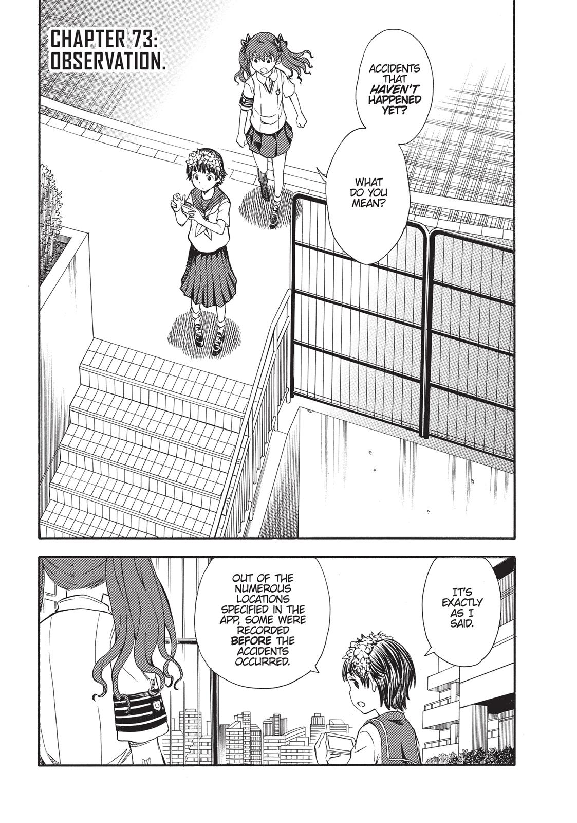 Read A Certain Scientific Railgun Manga Online