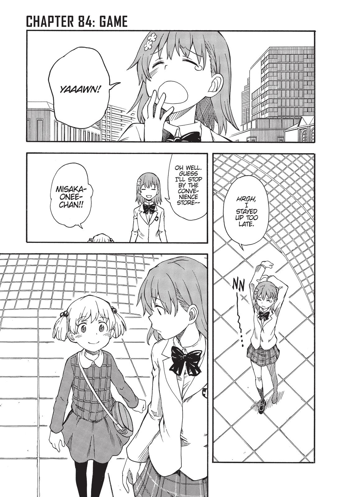 Read A Certain Scientific Railgun Manga Online