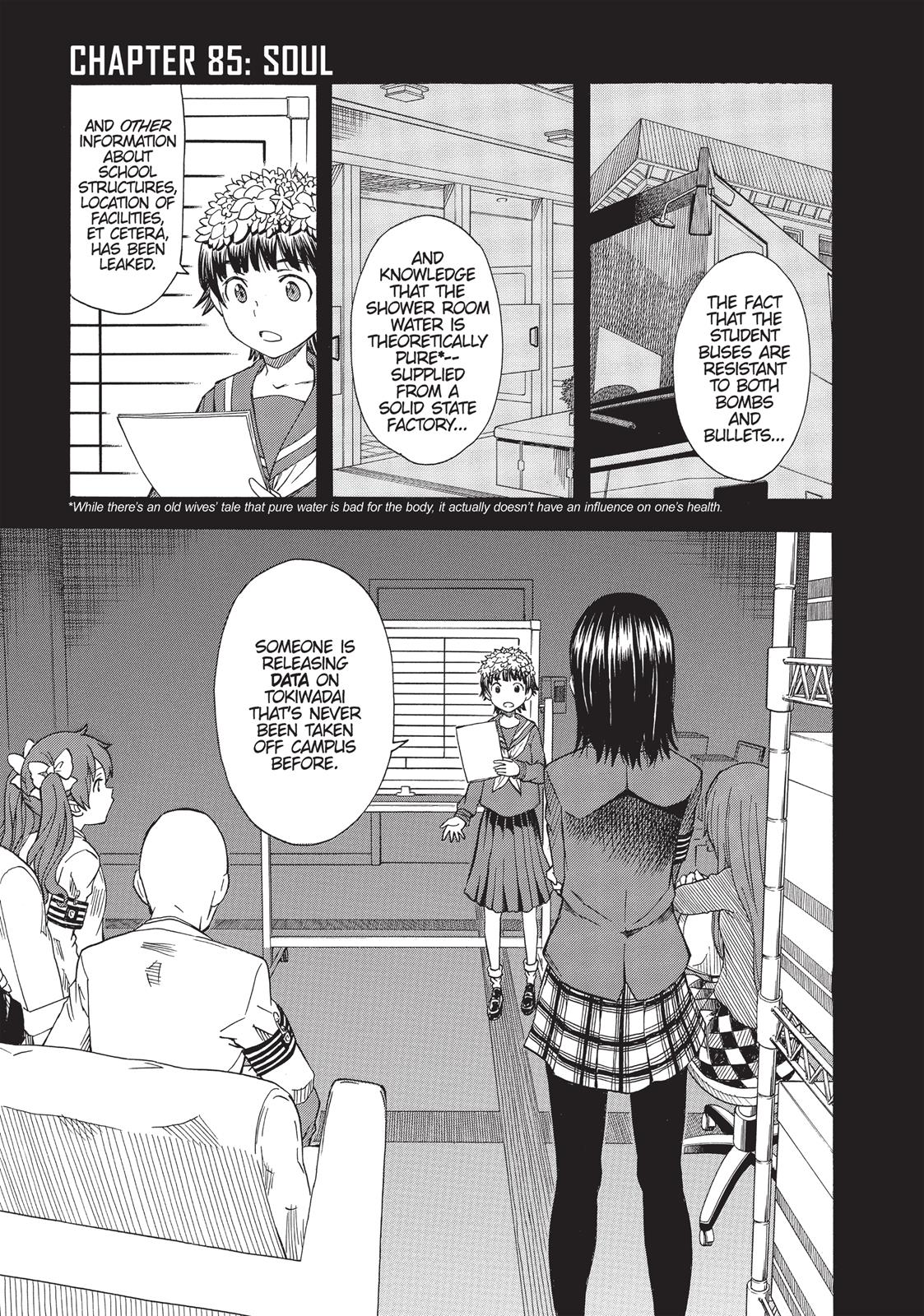 Read A Certain Scientific Railgun Manga Online