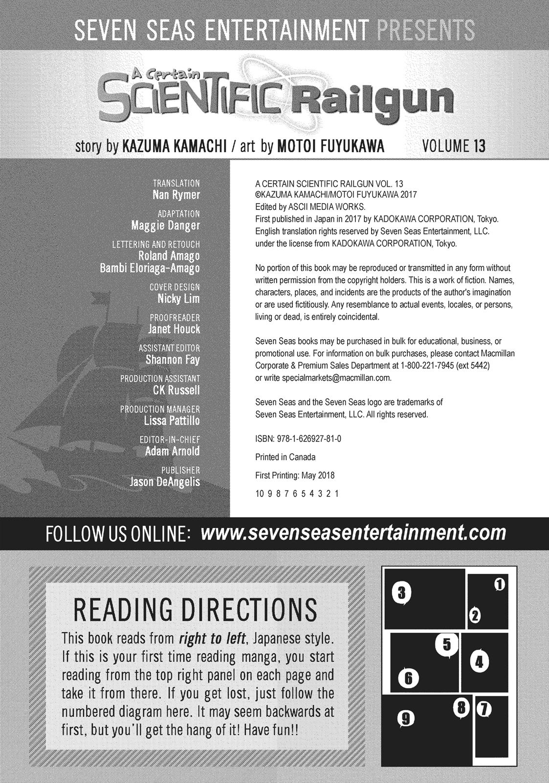 Read A Certain Scientific Railgun Manga Online