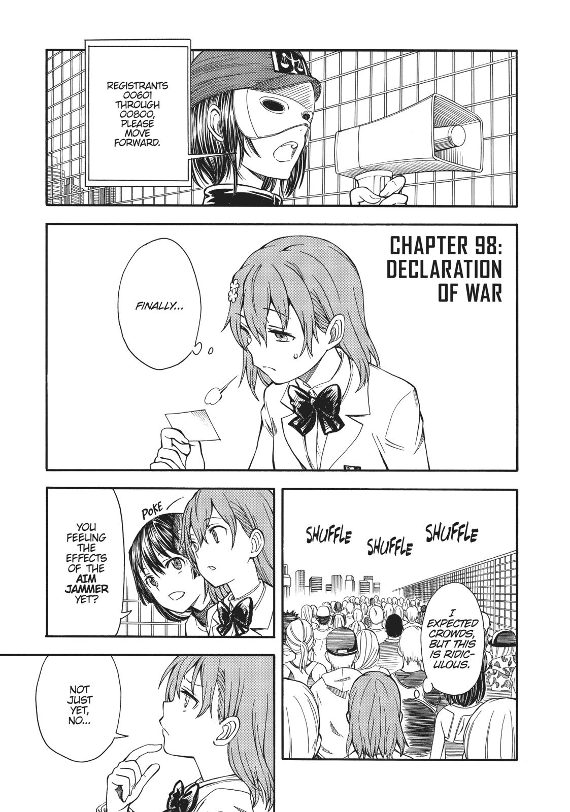 Read A Certain Scientific Railgun Manga Online