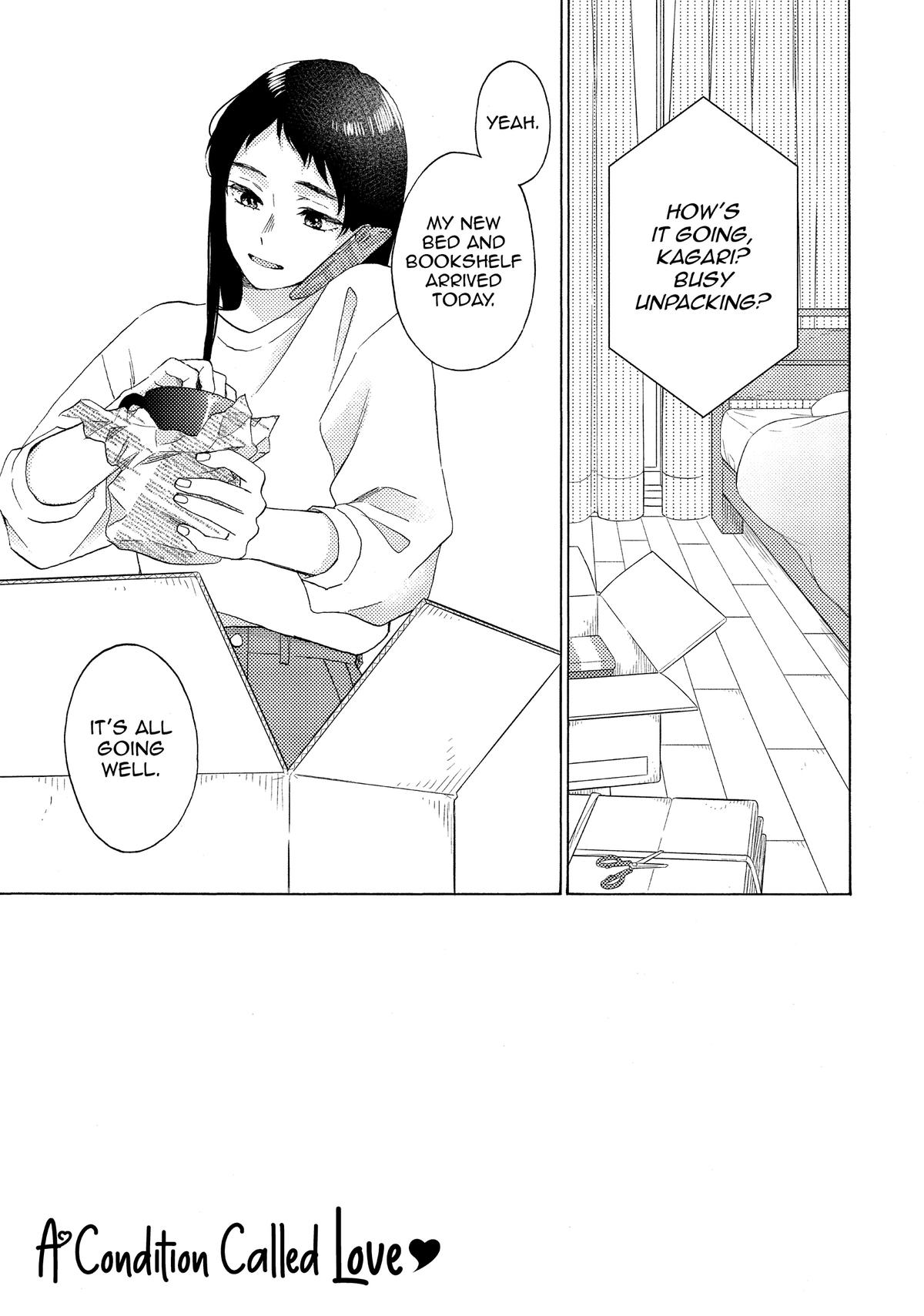 Read A Condition Called Love Manga Online