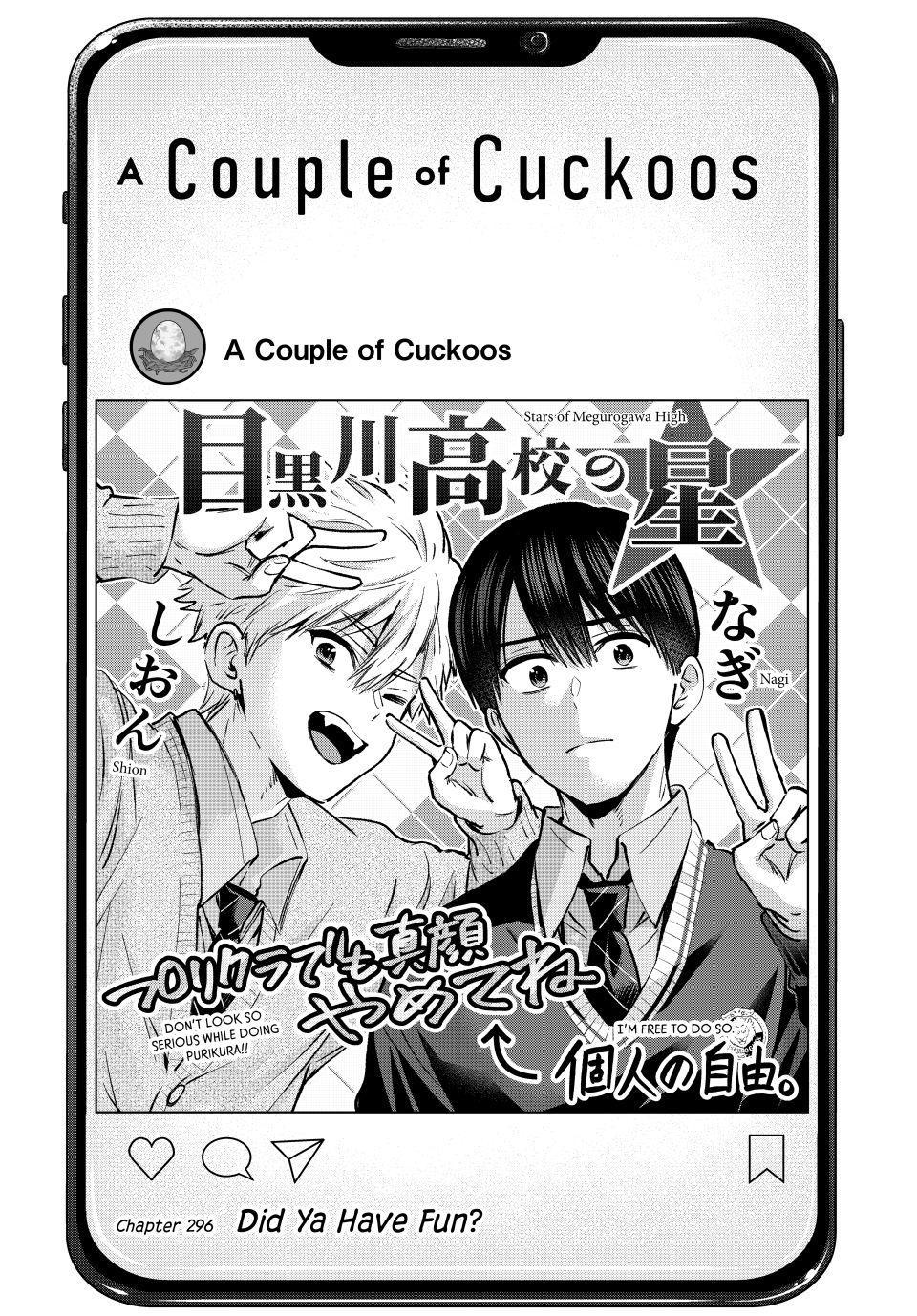 Read A Couple of Cuckoos Manga Online