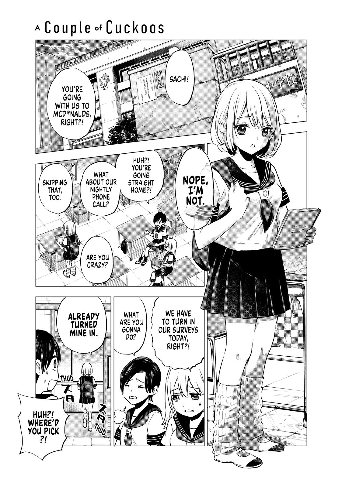 Read A Couple of Cuckoos Manga Online