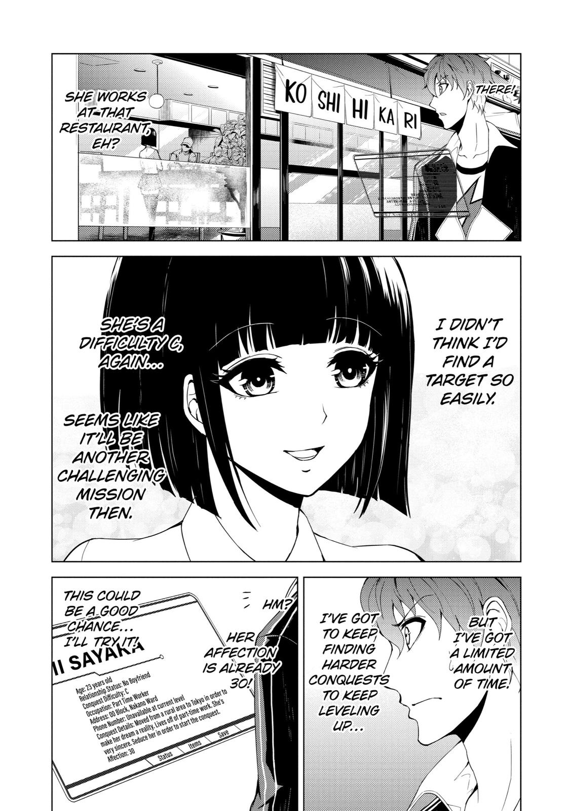 Read A Dating Sim of Life or Death Manga Online