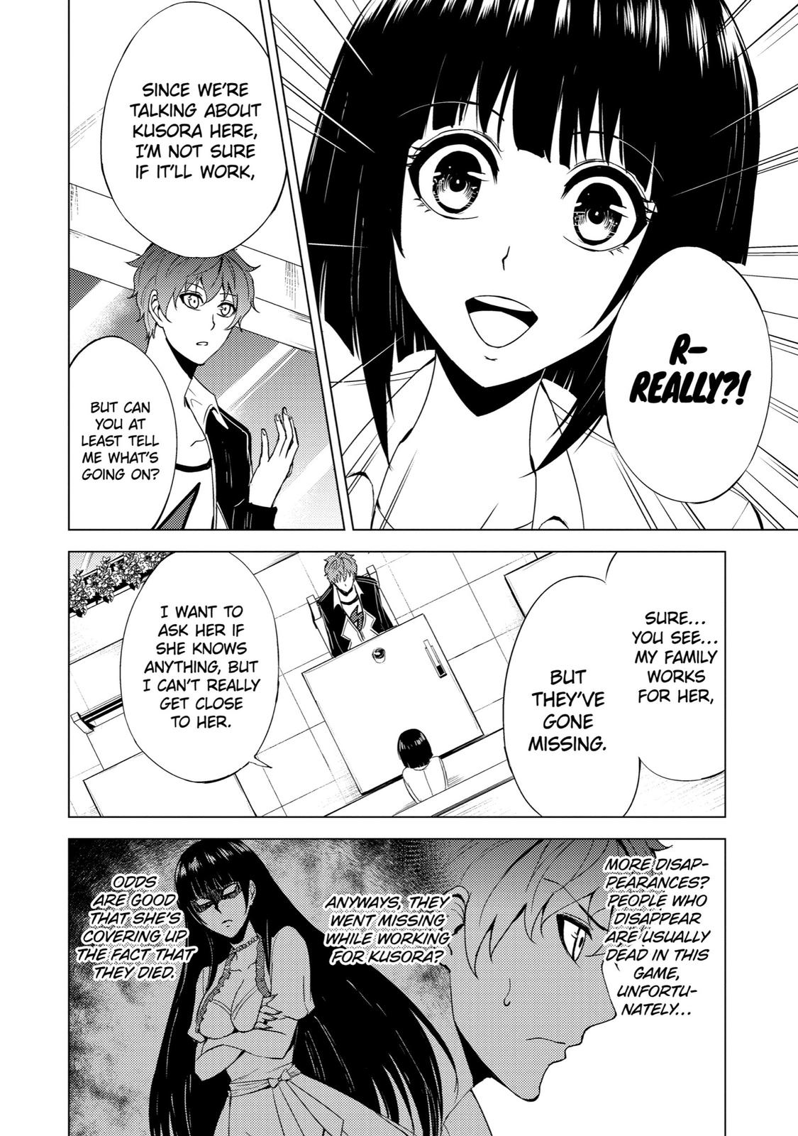 Read A Dating Sim of Life or Death Manga Online