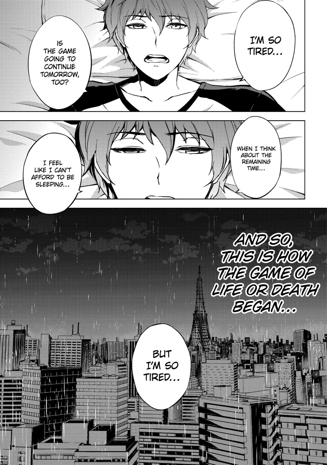 Read A Dating Sim of Life or Death Manga Online