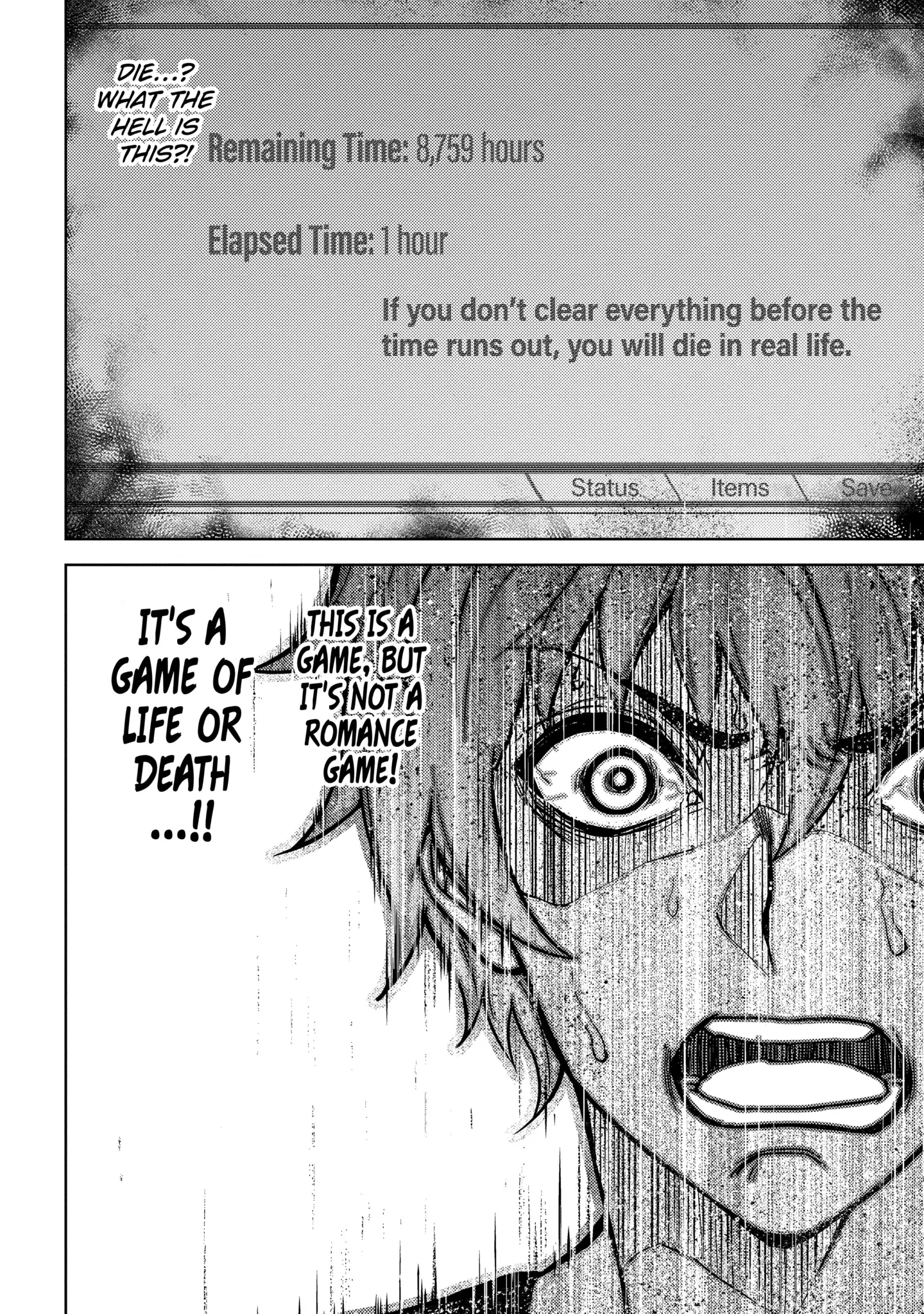 Read A Dating Sim of Life or Death Manga Online