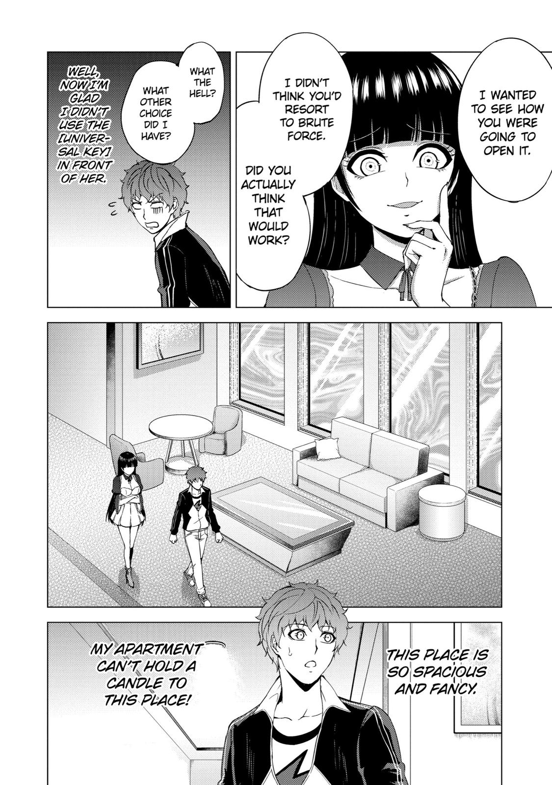 Read A Dating Sim of Life or Death Manga Online