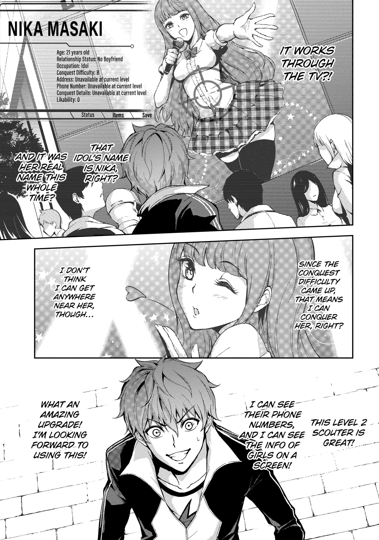 Read A Dating Sim of Life or Death Manga Online