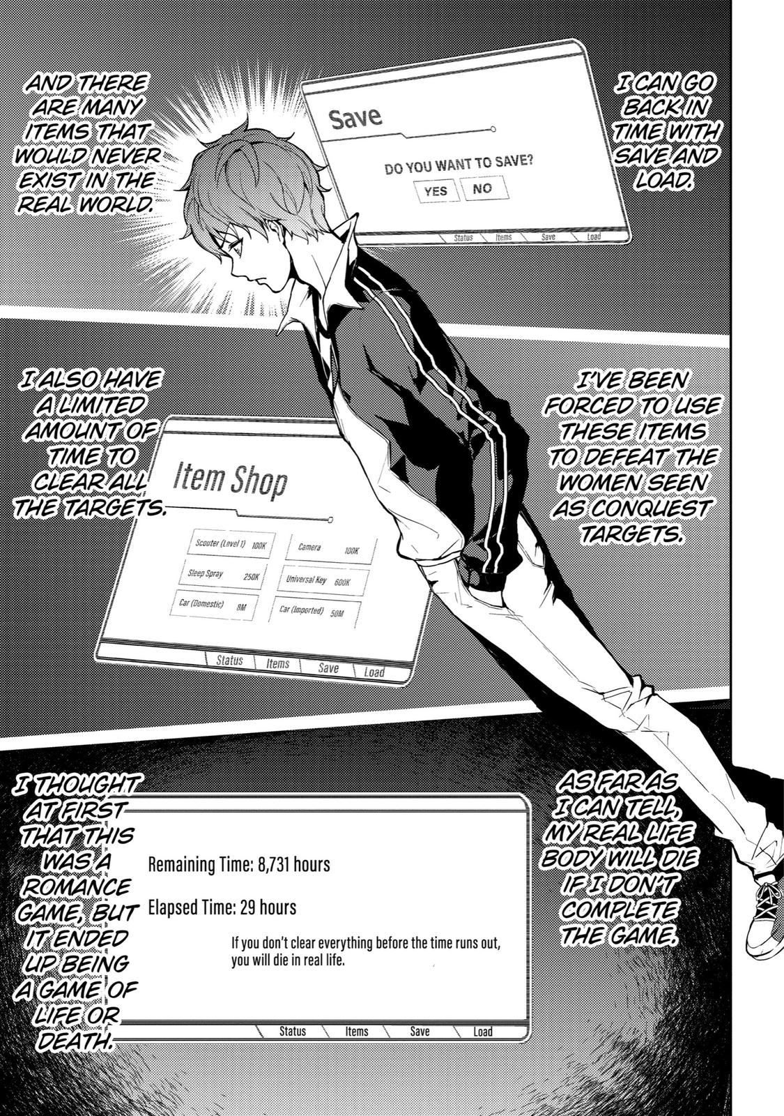Read A Dating Sim of Life or Death Manga Online
